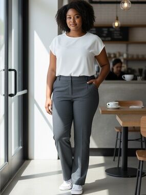 🌻 RW & Co Grey Dress Pants #652